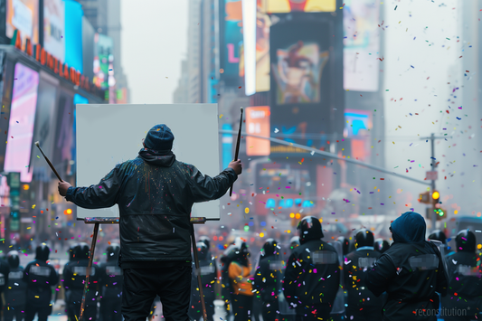 L'artiste Confetti risque l'emprisonnement pour la liberté de l'art