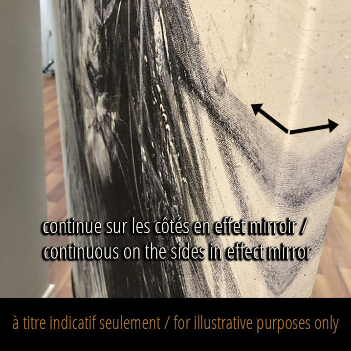 Jackson the monkey / textured art print  of the artist Confetti, black and white, modern, abstract