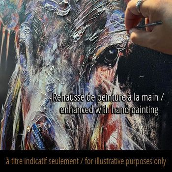 The ROYAL roar, lion /  modern lion art print ,textured, passion by Confetti artist, modern, abstract