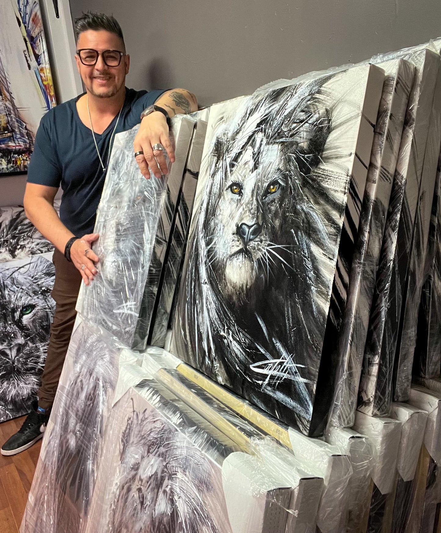 custom artwork / Oeuvre sur mesure