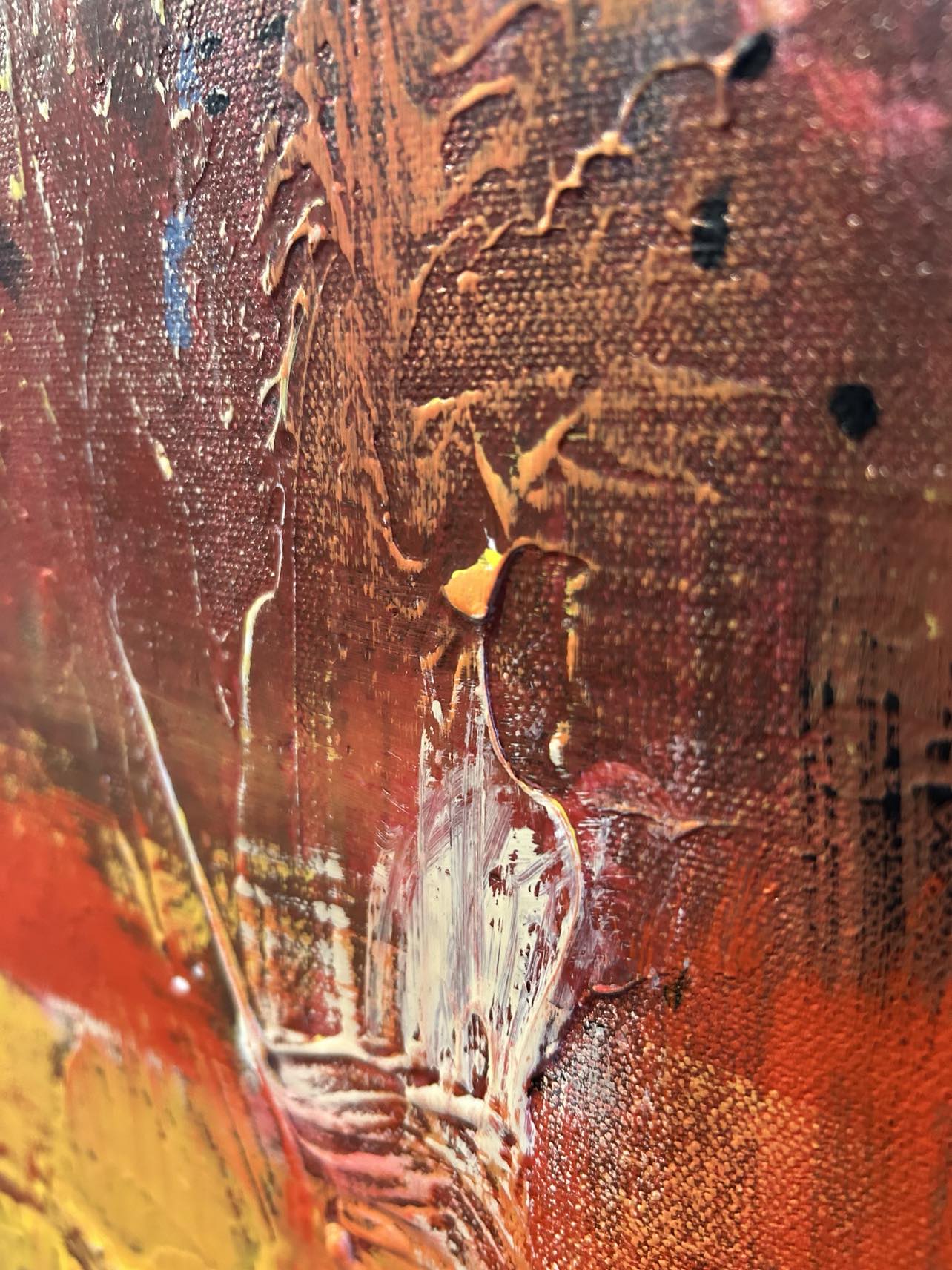 La légendaire Porsche 911, peinture originale et moderne avec une grande texture de l'artiste Confetti, voiture de luxe