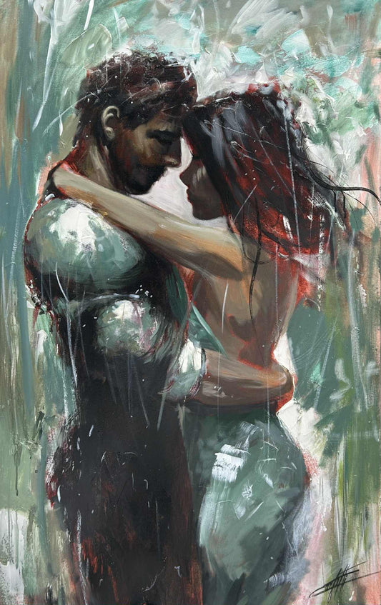 Petit veilleur des bois,le raton, art print texturé par l'artiste Confetti, abstrait, moderne